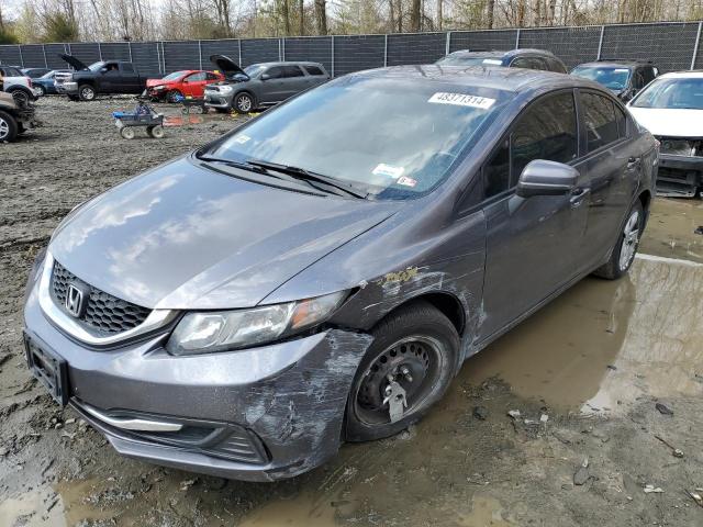 HONDA CIVIC LX 2014 with VIN 2HGFB2F56EH543229 - Photo from auction