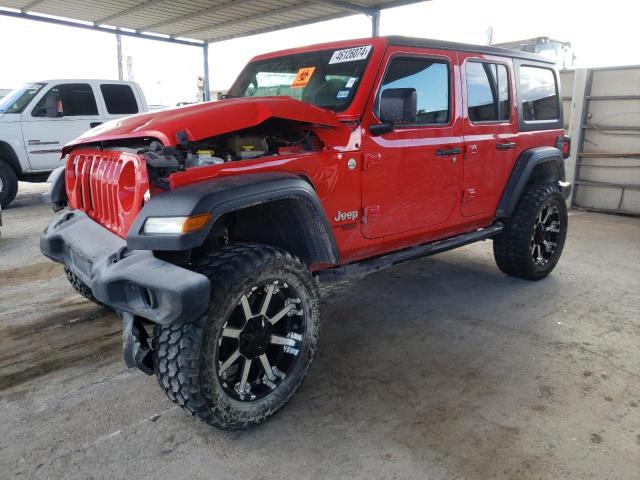 Photo 1 from auction – 2018 JEEP WRANGLER U with VIN 1C4HJXDG3JW140946