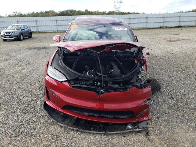 Photo 5 from auction – 2023 TESLA MODEL X with VIN 7SAXCBE50PF415663