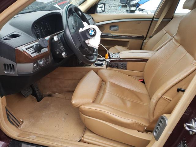 Photo 7 from auction – 2006 BMW 750 LI with VIN WBAHN83546DT27283