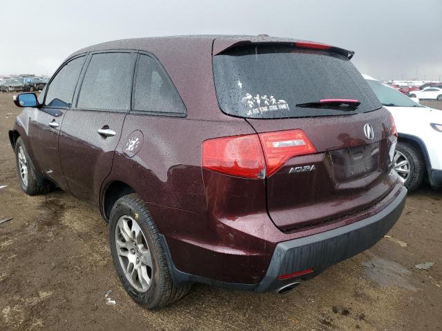 Photo 2 from auction – 2009 ACURA MDX with VIN 2HNYD28219H532921