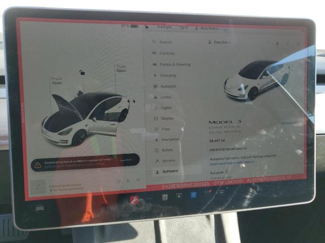 Photo 9 from auction – 2022 TESLA MODEL 3 with VIN 5YJ3E1EB6NF200145