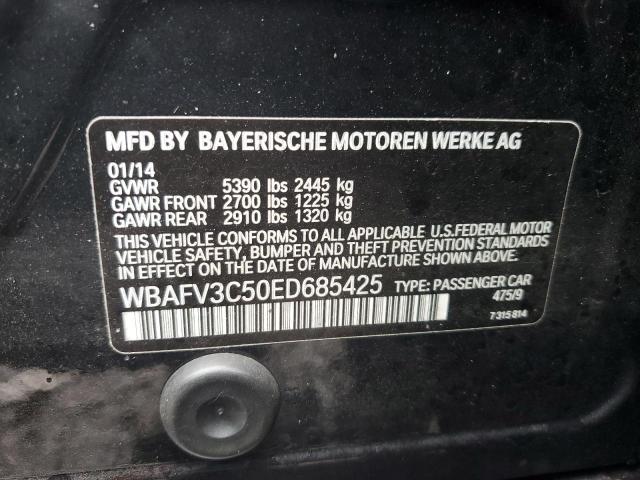 Photo 12 from auction – 2014 BMW 535 D XDRI with VIN WBAFV3C50ED685425