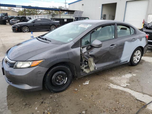 HONDA CIVIC LX 2012 with VIN 2HGFB2F51CH572215 - Photo from auction