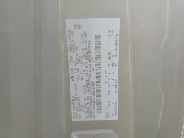 Photo 14 from auction – 2013 FORD ESCAPE SE with VIN 1FMCU0GX1DUD53765