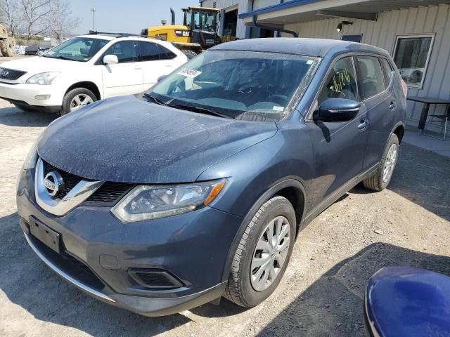 NISSAN ROGUE S 2015 with VIN KNMAT2MT7FP536780 - Photo from auction