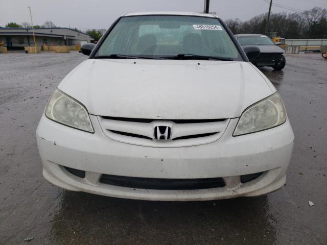 Photo 5 from auction – 2005 HONDA CIVIC LX with VIN 2HGES16525H569655