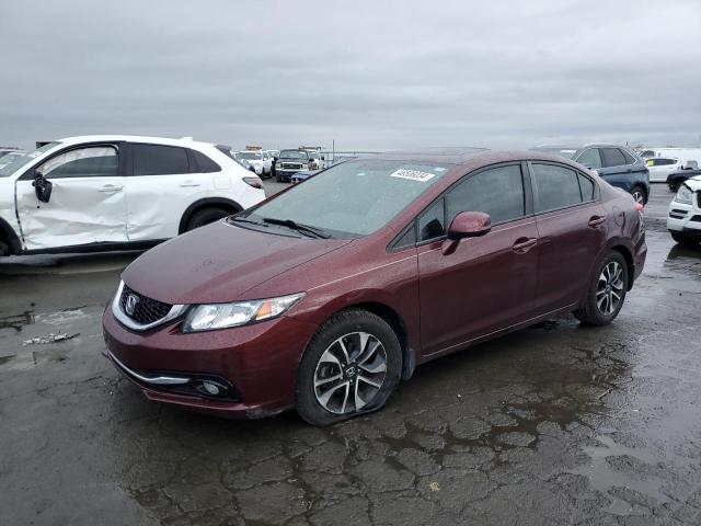 HONDA CIVIC EXL 2013 with VIN 19XFB2F95DE058298 - Photo from auction