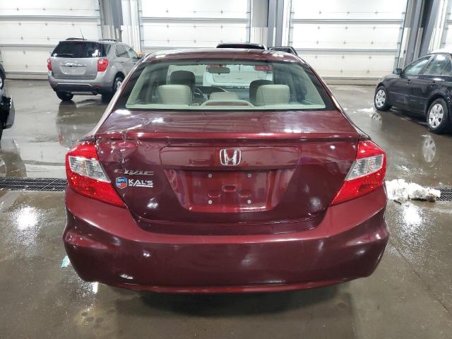 Photo 6 from auction – 2012 HONDA CIVIC LX with VIN 19XFB2F54CE098478