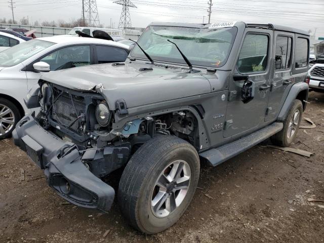 JEEP WRANGLER U 2021 with VIN 1C4HJXEG3MW614509 - Photo from auction