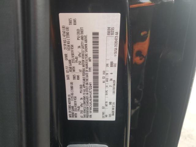 Photo 10 from auction – 2017 FORD ESCAPE TIT with VIN 1FMCU0J93HUE72241
