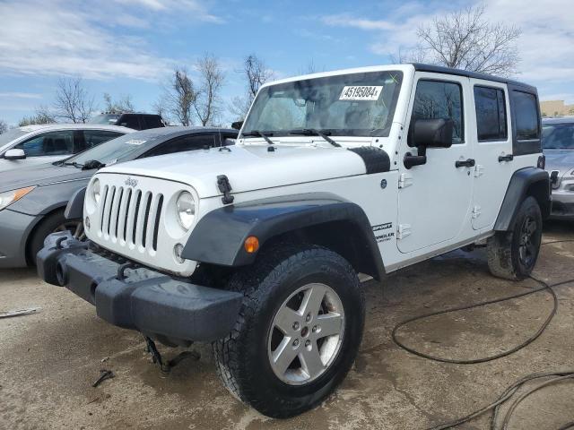 JEEP WRANGLER U 2014 with VIN 1C4BJWDG1EL288374 - Photo from auction