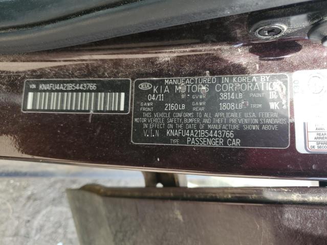 Photo 12 from auction – 2011 KIA FORTE EX with VIN KNAFU4A21B5443766