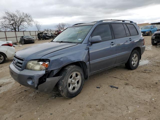 TOYOTA HIGHLANDER 2007 with VIN JTEGD21A070167910 - Photo from auction