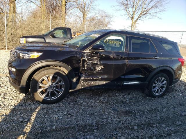 FORD EXPLORER L 2021 with VIN 1FMSK8FH7MGB14830 - Photo from auction