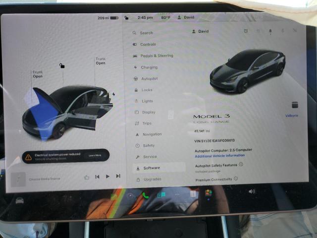 Photo 9 from auction – 2018 TESLA MODEL 3 with VIN 5YJ3E1EA1JF036613