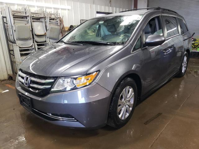 HONDA ODYSSEY EX 2014 with VIN 5FNRL5H66EB060989 - Photo from auction