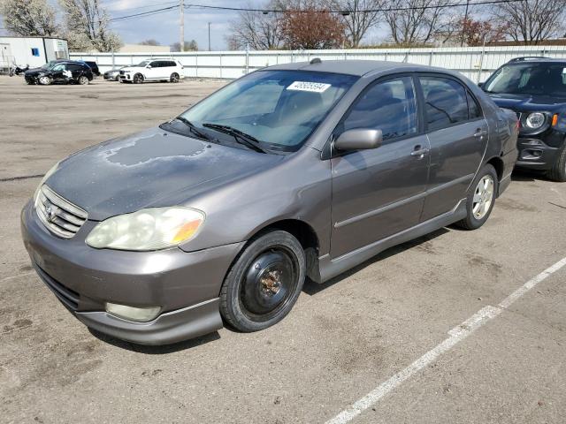TOYOTA COROLLA CE 2003 with VIN 1NXBR32E83Z125426 - Photo from auction