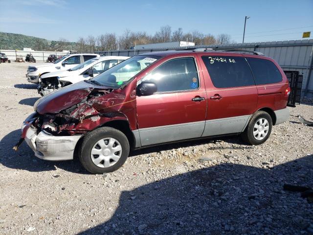 TOYOTA SIENNA CE 2001 with VIN 4T3ZF19C51U321330 - Photo from auction