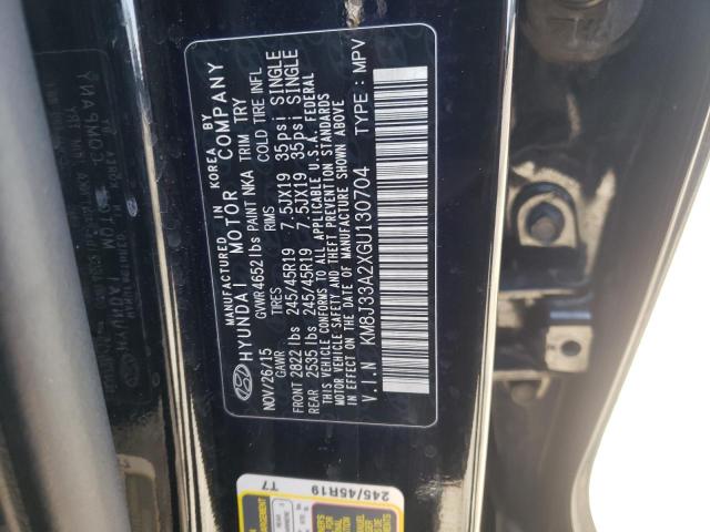Photo 13 from auction – 2016 HYUNDAI TUCSON LIM with VIN KM8J33A2XGU130704