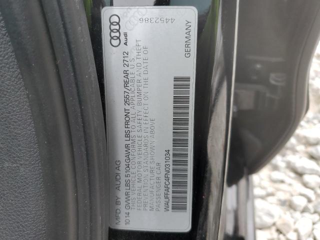 Photo 12 from auction – 2015 AUDI A6 PREMIUM with VIN WAUFFAFC4FN031034