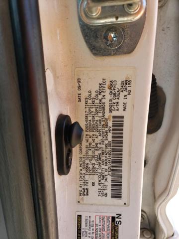 Photo 13 from auction – 2004 TOYOTA 4RUNNER SR with VIN JTEZU14R148011005