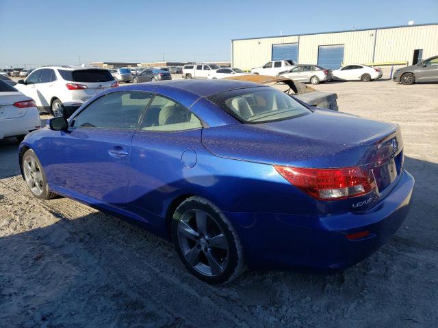 Photo 2 from auction – 2010 LEXUS IS 250 with VIN JTHFF2C20A2507602