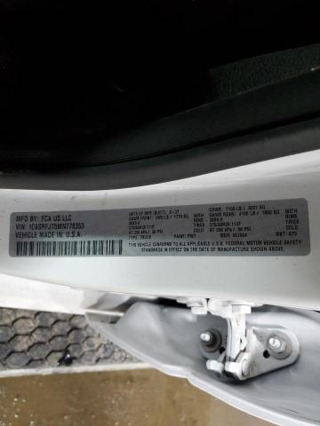 Photo 12 from auction – 2021 RAM 1500 LARAM with VIN 1C6SRFJT5MN778353