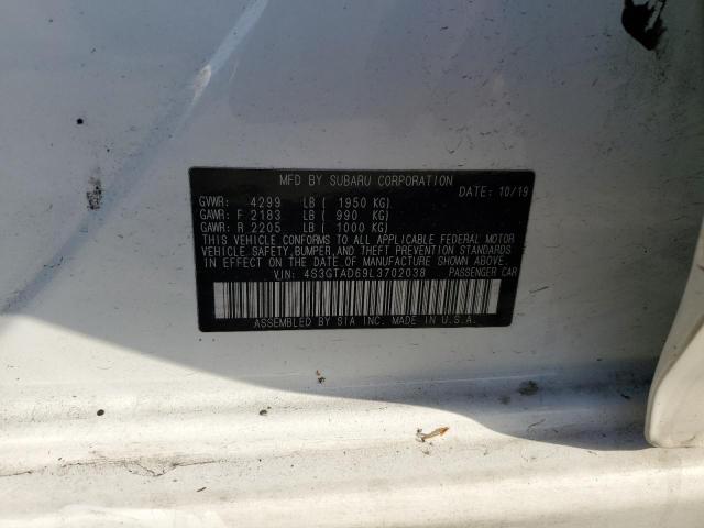 Photo 12 from auction – 2020 SUBARU IMPREZA PR with VIN 4S3GTAD69L3702038