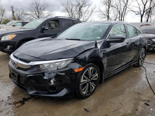 HONDA CIVIC EX 2017 with VIN 19XFC1F44HE001981 - Photo from auction