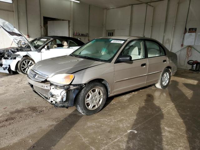 HONDA CIVIC LX 2001 with VIN 1HGES16571L006971 - Photo from auction