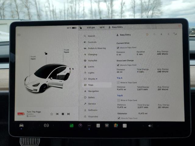 Photo 9 from auction – 2023 TESLA MODEL 3 with VIN 5YJ3E1EA6PF473922