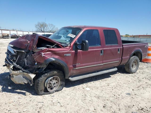 FORD F250 SUPER 2000 with VIN 1FTNW21F0YEC58374 - Photo from auction