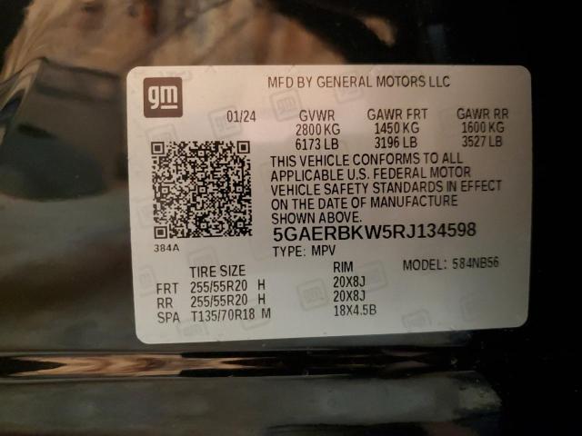 Photo 13 from auction – 2024 BUICK ENCLAVE ES with VIN 5GAERBKW5RJ134598
