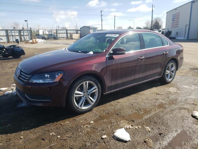 VOLKSWAGEN PASSAT SE 2014 with VIN 1VWBN7A32EC093750 - Photo from auction