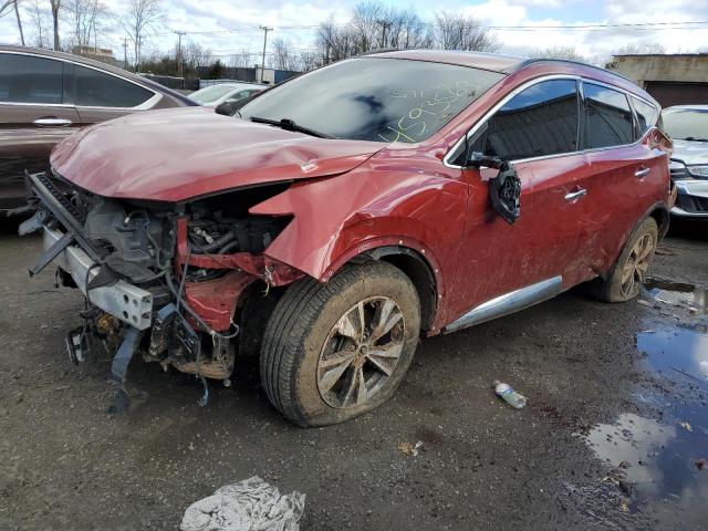 NISSAN MURANO SV 2020 with VIN 5N1AZ2BS0LN123921 - Photo from auction