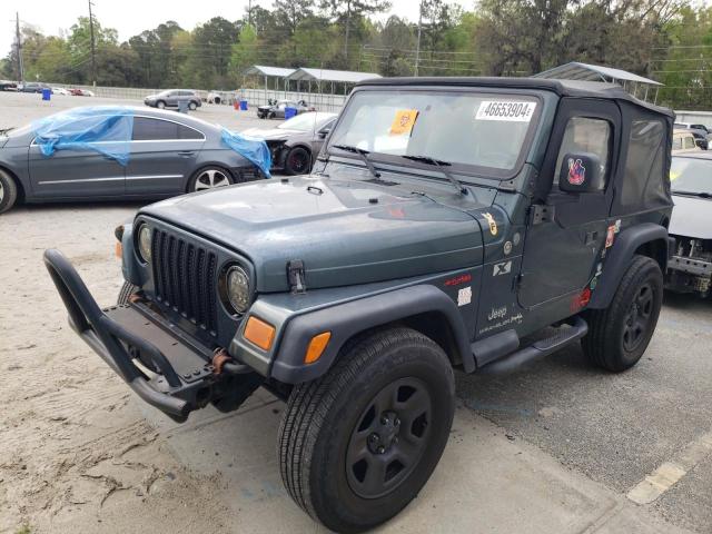 JEEP WRANGLER X 2004 with VIN 1J4FA39S34P734832 - Photo from auction