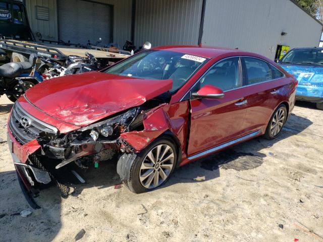 HYUNDAI SONATA SPO 2015 with VIN 5NPE34AF4FH133122 - Photo from auction