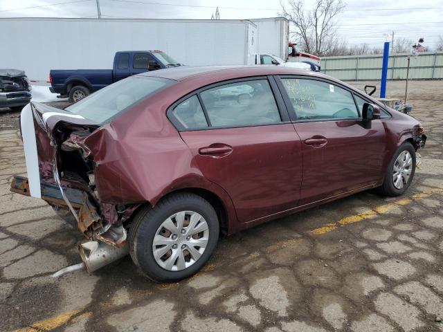 Photo 3 from auction – 2012 HONDA CIVIC LX with VIN 19XFB2F52CE036805