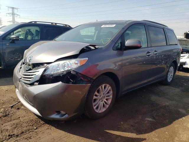 TOYOTA SIENNA XLE 2016 with VIN 5TDYK3DC4GS737809 - Photo from auction
