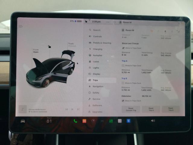 Photo 9 from auction – 2019 TESLA MODEL 3 with VIN 5YJ3E1EB3KF231199