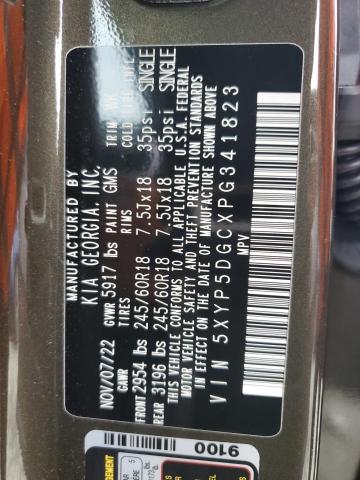Photo 14 from auction – 2023 KIA TELLURIDE with VIN 5XYP5DGCXPG341823