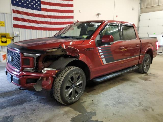 FORD F150 SUPER 2018 with VIN 1FTEW1EG4JFE19984 - Photo from auction