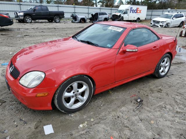 MERCEDES-BENZ SLK-CLASS 2003 with VIN WDBKK65F23F285707 - Photo from auction