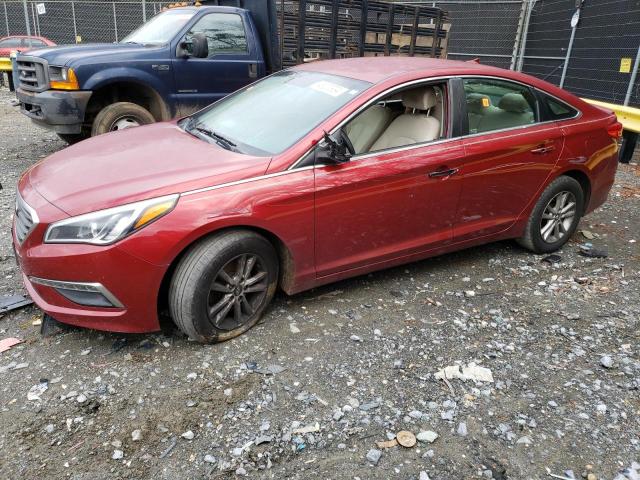 HYUNDAI SONATA SE 2015 with VIN 5NPE24AF3FH017137 - Photo from auction