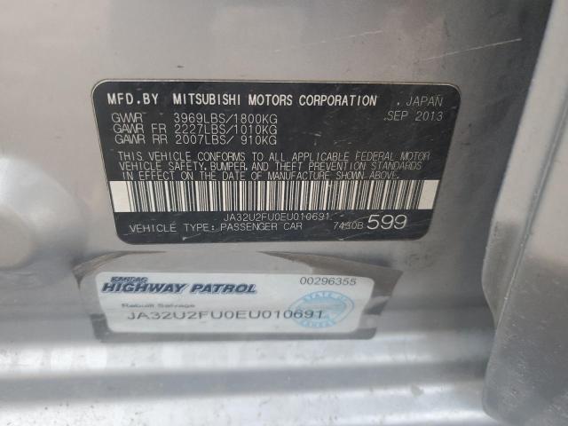 Photo 12 from auction – 2014 MITSUBISHI LANCER ES/ with VIN JA32U2FU0EU010691