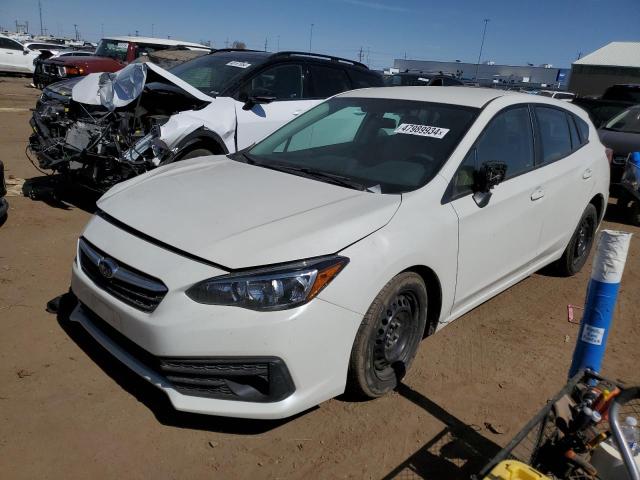 SUBARU IMPREZA 2022 with VIN 4S3GTAB60N3724807 - Photo from auction