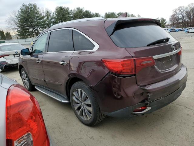 Photo 2 from auction – 2015 ACURA MDX TECHNO with VIN 5FRYD4H45FB012479