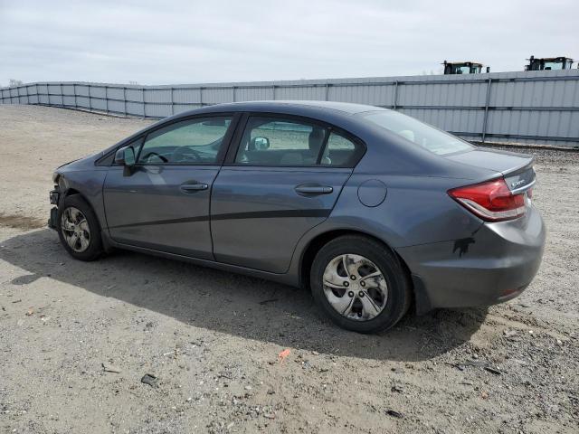 Photo 2 from auction – 2013 HONDA CIVIC LX with VIN 19XFB2F59DE202352
