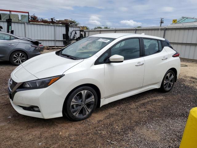 NISSAN LEAF SV 2022 with VIN 1N4AZ1CV9NC551949 - Photo from auction